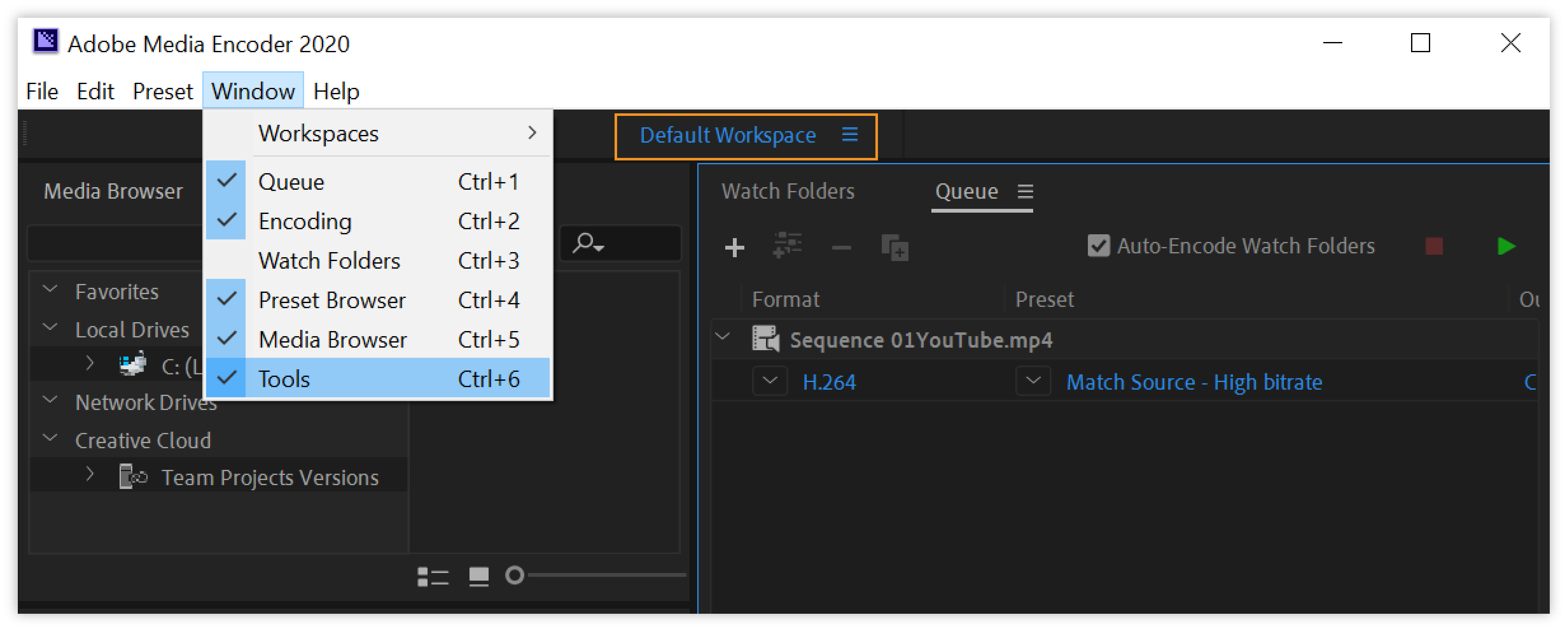 Adobe Media Encoder 2022 v222.6.1.2 | Pre-Activated Full Version