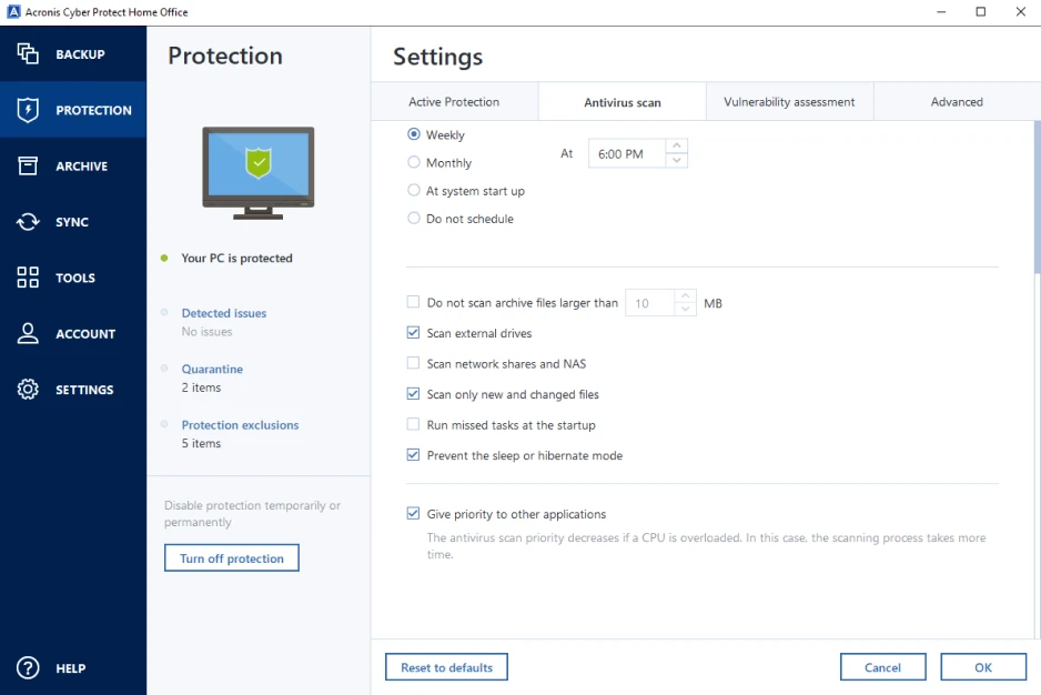 Acronis Cyber Protect Home Office v2020 Build 38600 Multilingual | Full Version
